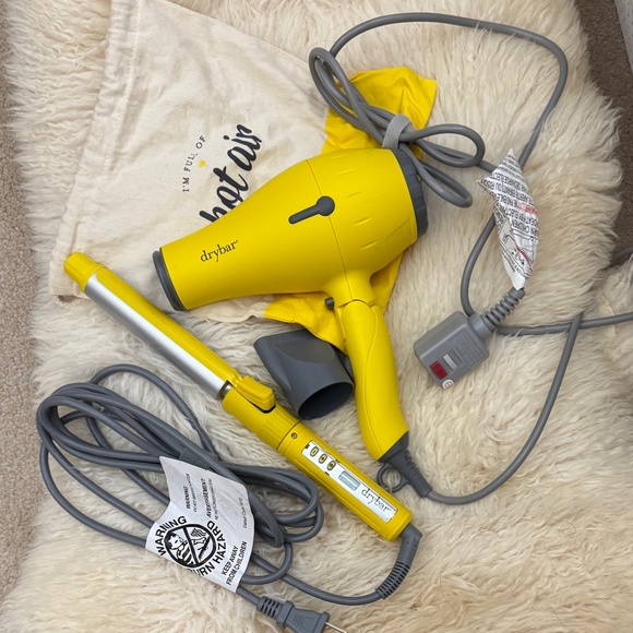 Drybar Hairdryer & Curling Iron Bundle - Preowned (GUC) - Picture 1 of 16